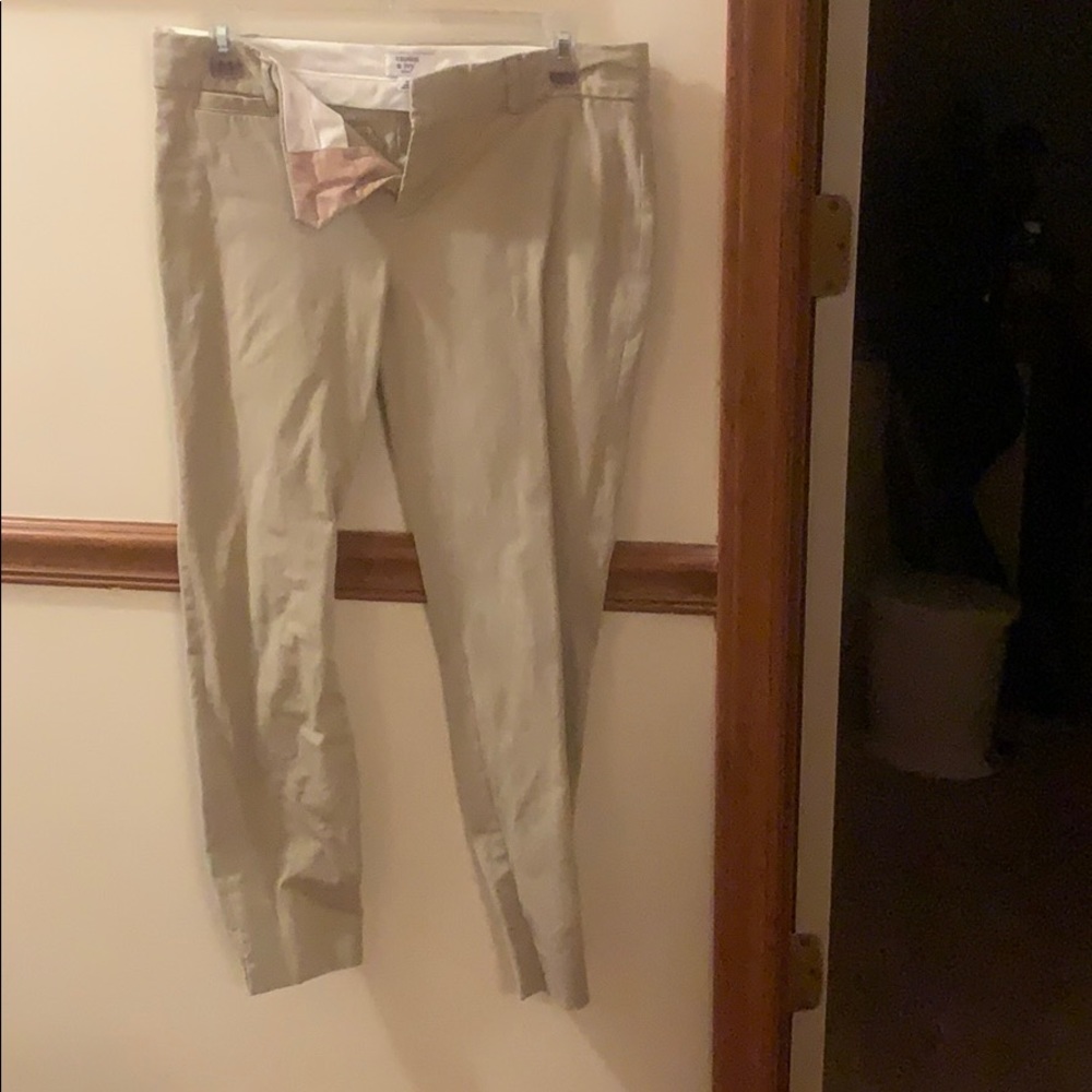 Crown & Ivy Size 4P Khaki slacks